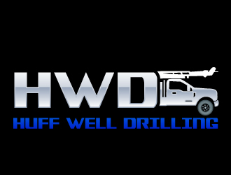 Huff Well Drilling logo design by uttam