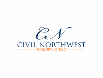 Civil Northwest Engineering, PLLC logo design by giphone