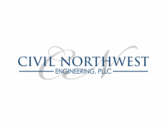 Civil Northwest Engineering, PLLC logo design by giphone