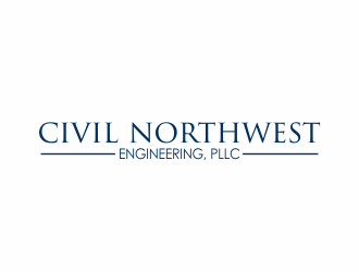 Civil Northwest Engineering, PLLC logo design by giphone