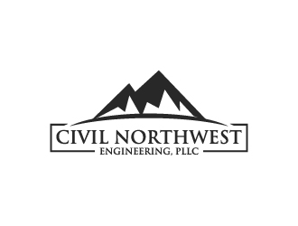 Civil Northwest Engineering, PLLC logo design by wongndeso