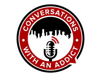 Conversations With An Addict logo design by jaize
