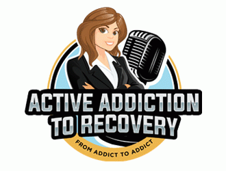 Conversations With An Addict logo design by Bananalicious