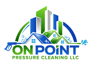 On point pressure cleaning llc logo design by jaize