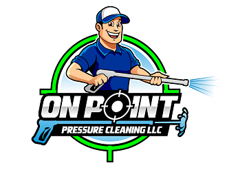 On point pressure cleaning llc logo design by haze