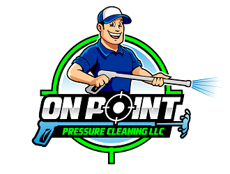On point pressure cleaning llc logo design by haze