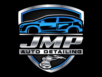 JMP Auto Detailing logo design by LucidSketch