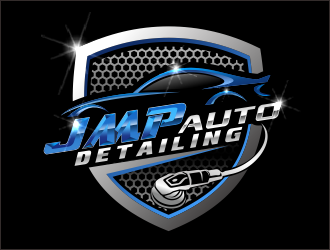 JMP Auto Detailing logo design by bosbejo