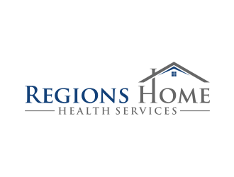 Regions Home Health Services logo design by puthreeone