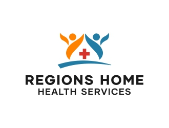 Regions Home Health Services logo design by harno