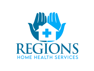 Regions Home Health Services logo design by kunejo
