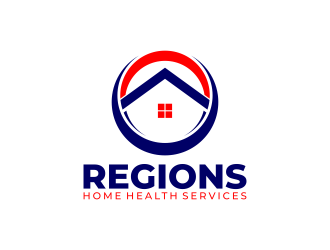 Regions Home Health Services logo design by ekitessar
