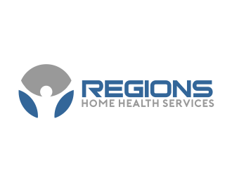 Regions Home Health Services logo design by serprimero
