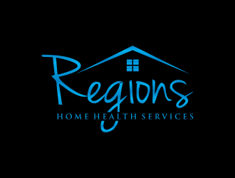 Regions Home Health Services logo design by ozenkgraphic