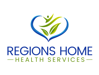 Regions Home Health Services logo design by rgb1