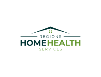 Regions Home Health Services logo design by ubai popi