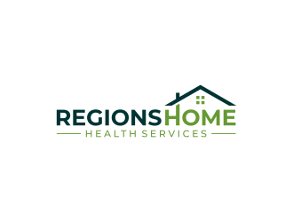Regions Home Health Services logo design by ubai popi
