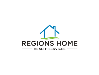 Regions Home Health Services logo design by RatuCempaka