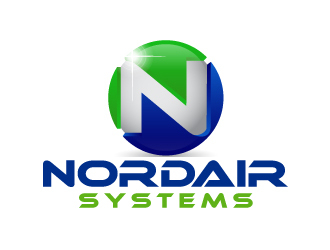 Nordair Systems logo design by ElonStark