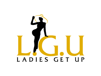 L.G.U/ Ladies Get UP logo design by Kirito