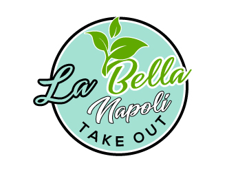 La Bella Napoli Take out logo design by LogoQueen