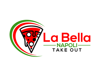 La Bella Napoli Take out logo design by ingepro