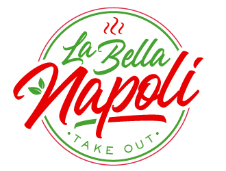 La Bella Napoli Take out logo design by akilis13