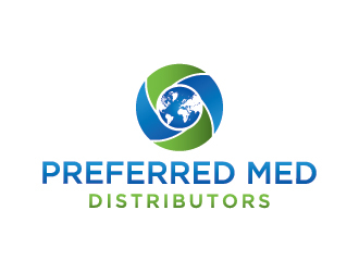 Preferred Med Distributors logo design by Fear