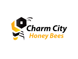 Charm City Honey Bees logo design by resurrectiondsgn