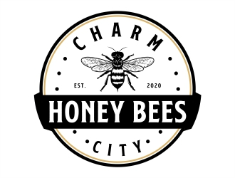 Charm City Honey Bees logo design by Alfatih05
