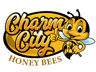 Charm City Honey Bees logo design by scriotx