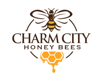 Charm City Honey Bees logo design by kunejo