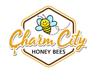 Charm City Honey Bees logo design by ingepro