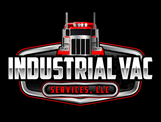 Industrial Vac Services, LLC logo design by ElonStark