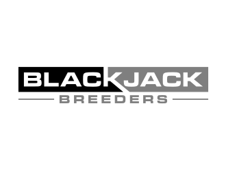 Blackjack Breeders logo design by puthreeone