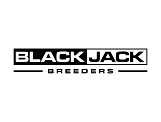 Blackjack Breeders logo design by p0peye