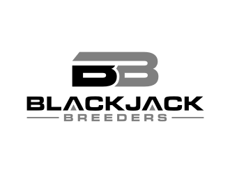 Blackjack Breeders logo design by puthreeone