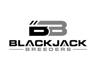 Blackjack Breeders logo design by puthreeone
