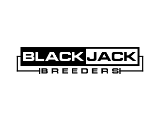 Blackjack Breeders logo design by Msinur
