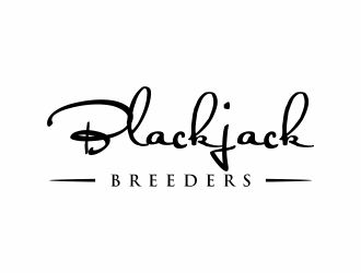 Blackjack Breeders logo design by christabel