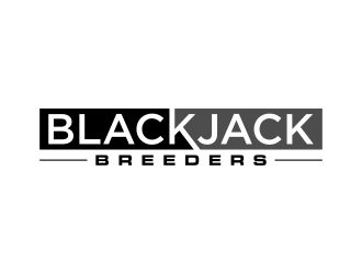 Blackjack Breeders logo design by Purwoko21
