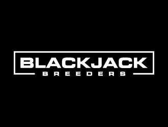 Blackjack Breeders logo design by maserik