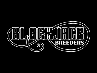 Blackjack Breeders logo design by Kruger