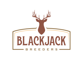 Blackjack Breeders logo design by Gopil