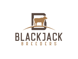 Blackjack Breeders logo design by keptgoing