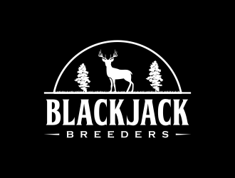 Blackjack Breeders logo design by Gopil