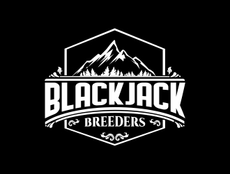 Blackjack Breeders logo design by aika