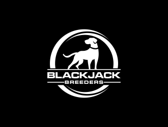 Blackjack Breeders logo design by luckyprasetyo
