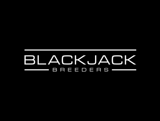 Blackjack Breeders logo design by GassPoll