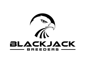 Blackjack Breeders logo design by GassPoll